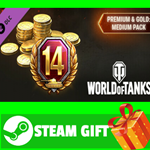 ⭐️ ВСЕ СТРАНЫ⭐️ World of Tanks Premium Gold Medium Pack