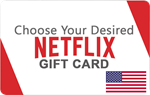 ⭐️ ВСЕ КАРТЫ⭐ 🇺🇸 Netflix 30-120 USD - (USA) 🔑