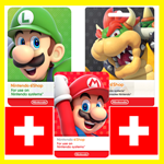 ⭐️ВСЕ КАРТЫ⭐🇨🇭Nintendo eShop Gift Card 20 - 210 CHF