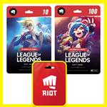 ⭐️ALL GIFT CARDS⭐🇺🇸League of Legends 25-200 USD (LAN) - irongamers.ru