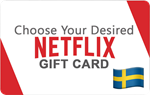 ⭐️ ВСЕ КАРТЫ⭐ 🇸🇪 Netflix 15-200 EUR (Швеция)🔑