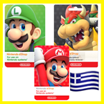 ⭐️ВСЕ КАРТЫ⭐🇬🇷Nintendo Gift Card 15-150 EUR (Греция)