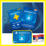 ⭐️ВСЕ КАРТЫ⭐🇷🇸 PSN 20-300 EURO (Сербия) PlayStation