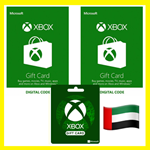 ⭐️ВСЕ КАРТЫ⭐🇦🇪Xbox Live Gift Card 15-200 ОАЭ