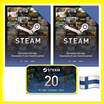 ⭐️СТИМ КАРТЫ⭐🇫🇮 Finland STEAM GIFT КОД Финляндия EUR