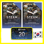 ⭐️ВСЕ КАРТЫ⭐🇰🇷STEAM GIFT CARD 6700-100000 WON (Корея)