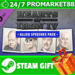 ** Hearts of Iron IV: Allied Speeches Music Pack STEAM