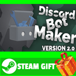 **ВСЕ СТРАНЫ+РОССИЯ** Discord Bot Maker Steam Gift