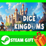 **ВСЕ СТРАНЫ+РОССИЯ** Dice Kingdoms Steam Gift
