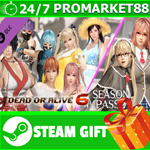 **ВСЕ СТРАНЫ+РОССИЯ** DOA6 Season Pass 2 Steam Gift