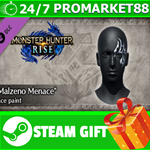 ** Monster Hunter Rise - "Malzeno Menace" face paint