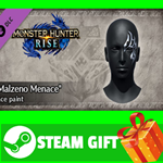 ** Monster Hunter Rise - "Malzeno Menace" face paint