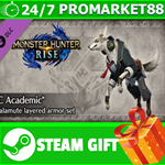 ** Monster Hunter Rise "C Academic" Palamute layered ar