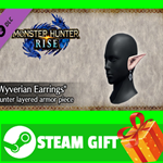 ** MONSTER HUNTER RISE "Wyverian Earrings" Hunter layer