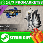 ** MONSTER HUNTER RISE "Nine Tails" Palico layered armo