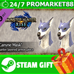 ** MONSTER HUNTER RISE "Canyne Mask" Hunter layered arm
