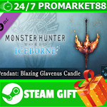 ** Monster Hunter World Iceborne Pendant Blazing Glaven