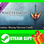 ** Monster Hunter World Iceborne Pendant Blazing Glaven