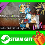** Monster Hunter World Sticker Set Street Fighter V
