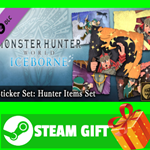 ** Monster Hunter World Sticker Set Hunter Items Set