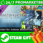 ** Monster Hunter World Iceborne MHWI Sticker Set Icebo