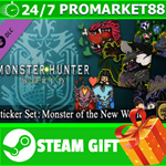 ** Monster Hunter World Sticker Set Monsters of the New