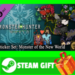 ** Monster Hunter World Sticker Set Monsters of the New