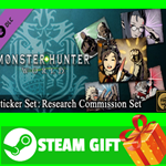 ** Monster Hunter World Sticker Set Research Commission