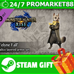 ** Monster Hunter Rise "Felyne Fall" Palico Layered Arm