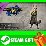 ** Monster Hunter Rise "Felyne Fall" Palico Layered Arm
