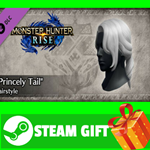 ** Monster Hunter Rise - "Princely Tail" hairstyle