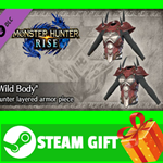 ** Monster Hunter Rise "Wild Body" Hunter layered armor