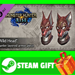 ** Monster Hunter Rise "Wild Head" Hunter layered armor