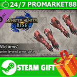 ** Monster Hunter Rise "Wild Arms" Hunter layered armor