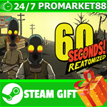 **ВСЕ СТРАНЫ+РОССИЯ** 60 Seconds! Reatomized Steam Gift