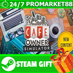 **ВСЕ СТРАНЫ+РОССИЯ** Cafe Owner Simulator Steam Gift