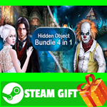 **ВСЕ СТРАНЫ+РОССИЯ** Hidden Object Bundle 4 in 1 STEAM