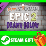 ** Draw A Stickman: EPIC 2 - Drawn Below STEAM GIFT