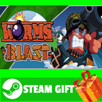 **ВСЕ СТРАНЫ+РОССИЯ** Worms Blast STEAM GIFT