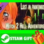** Witch 2 Hell Adventure Lost in paintings STEAM GIFT