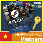 ⭐️СТИМ КАРТЫ⭐🇻🇳Вьетнам STEAM GIFT КОД Vietnam Dong ₫