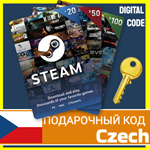 ⭐️СТИМ КАРТЫ⭐🇨🇿 Чехия STEAM GIFT КОД Czech EUR БАЛАНС