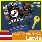 ⭐️СТИМ КАРТЫ⭐🇱🇻 Латвия STEAM GIFT КОД Latvia EUR