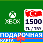 ⭐️🇹🇷 Xbox Live Gift Card 1500 TL TRY Труция Turkey