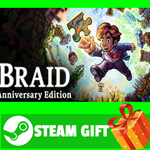 **ВСЕ СТРАНЫ+РОССИЯ** Braid, Anniversary Edition STEAM