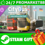 ** City Bus Manager - International Bus Pack STEAM GIFT