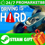 **ВСЕ СТРАНЫ+РОССИЯ** Driving Is Hard STEAM GIFT