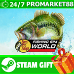 **ВСЕ СТРАНЫ+РОССИЯ** Fishing Sim World: BPS STEAM GIFT