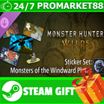 ** Monster Hunter Wilds - Sticker Set: Monsters of the