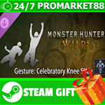 ** Monster Hunter Wilds - Gesture: Celebratory Knee Sli